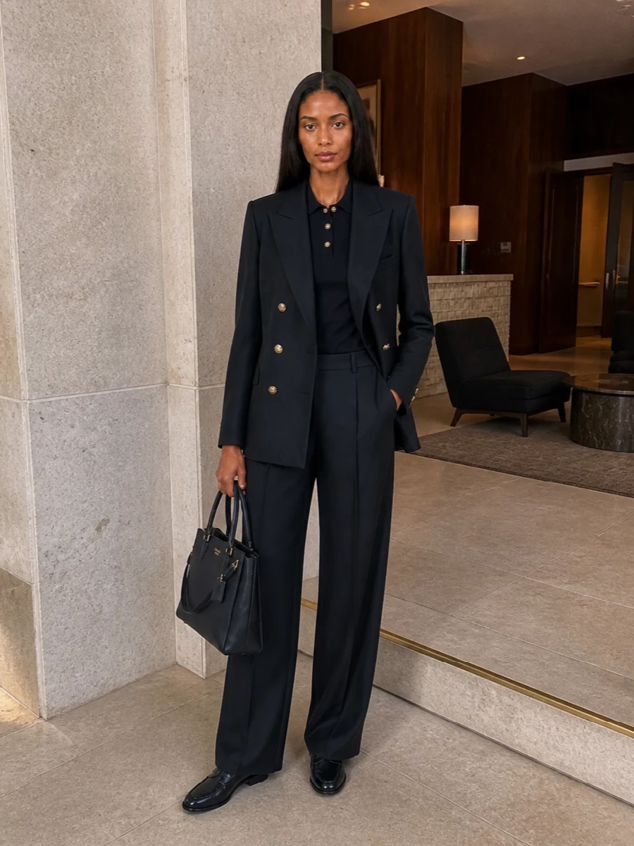 Blaze milano navy blazer max mara trousers
