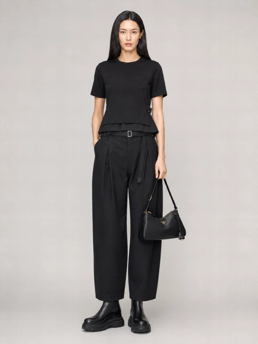 Sacai Cotton T-Shirt