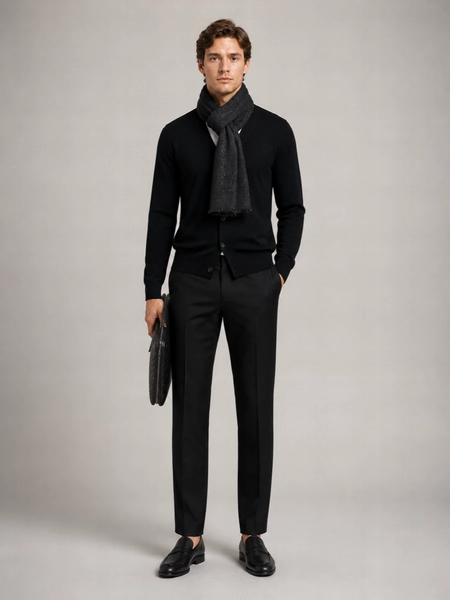 Bottega Veneta Leather Document Holder