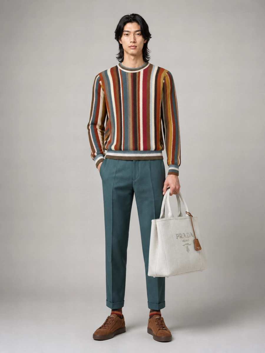 Paul Smith Merino Wool Crewneck Jumper