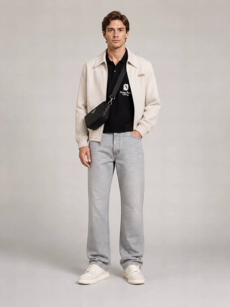 Amiri Striped Lightweight Jacket