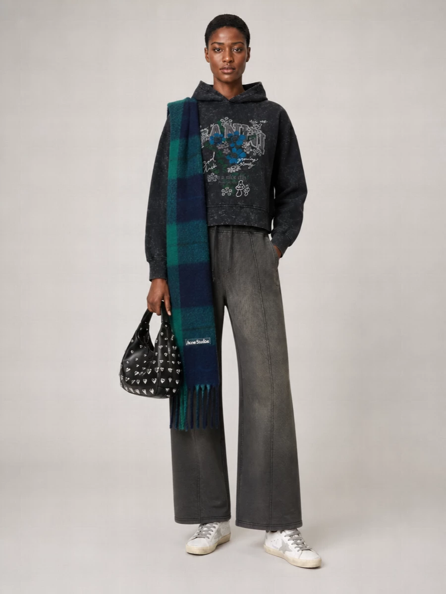 Ganni Mini Hobo Small Shoulder Bag