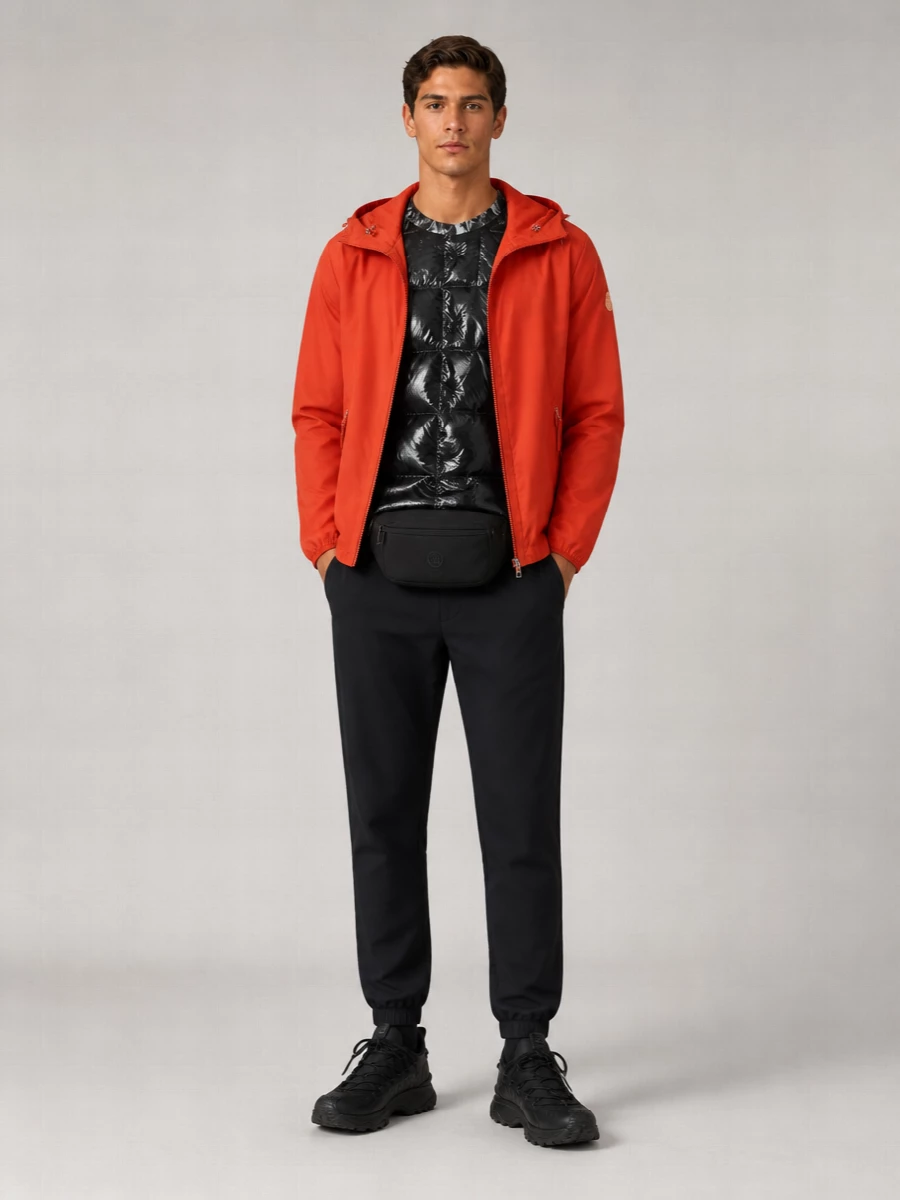 Moncler Genius Hooded Nylon Windbreaker Jacket