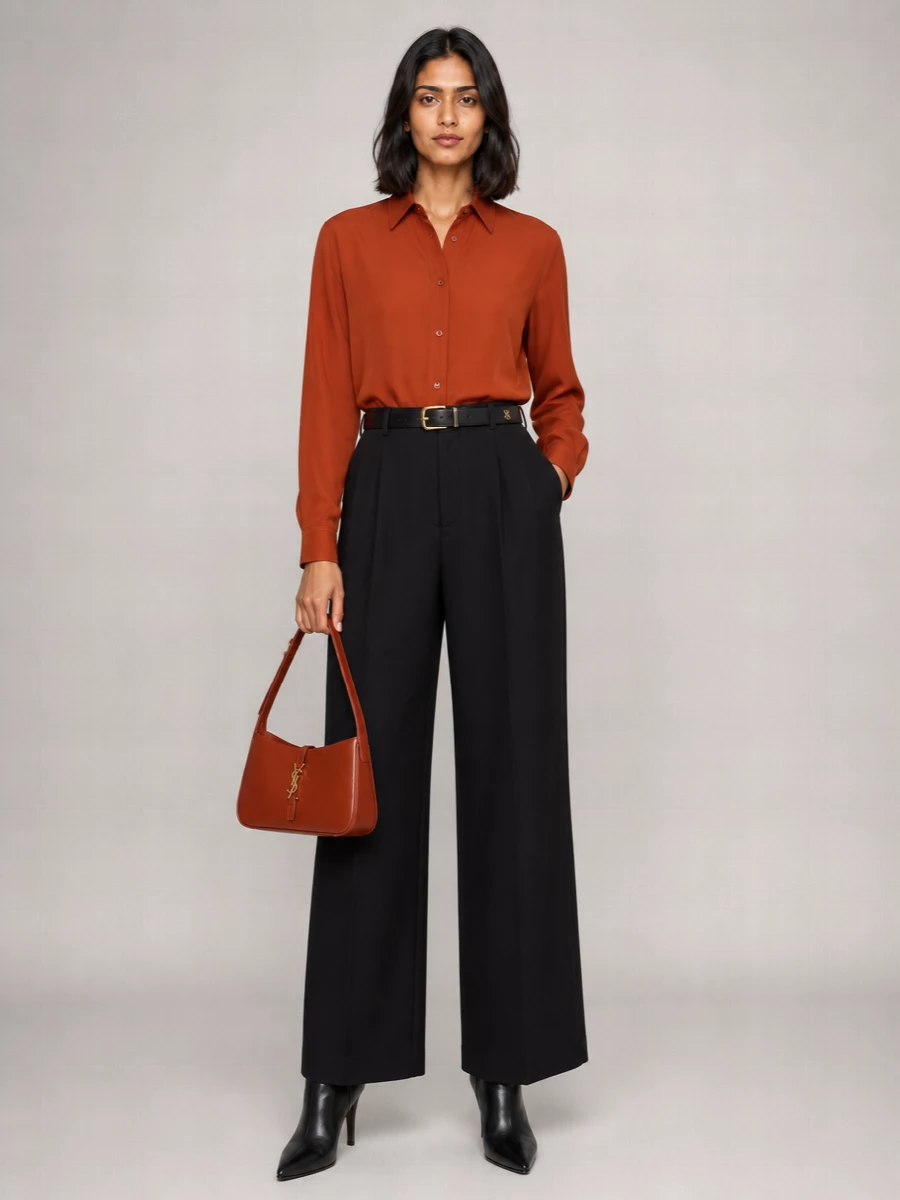 Saint Laurent Silk Shirt