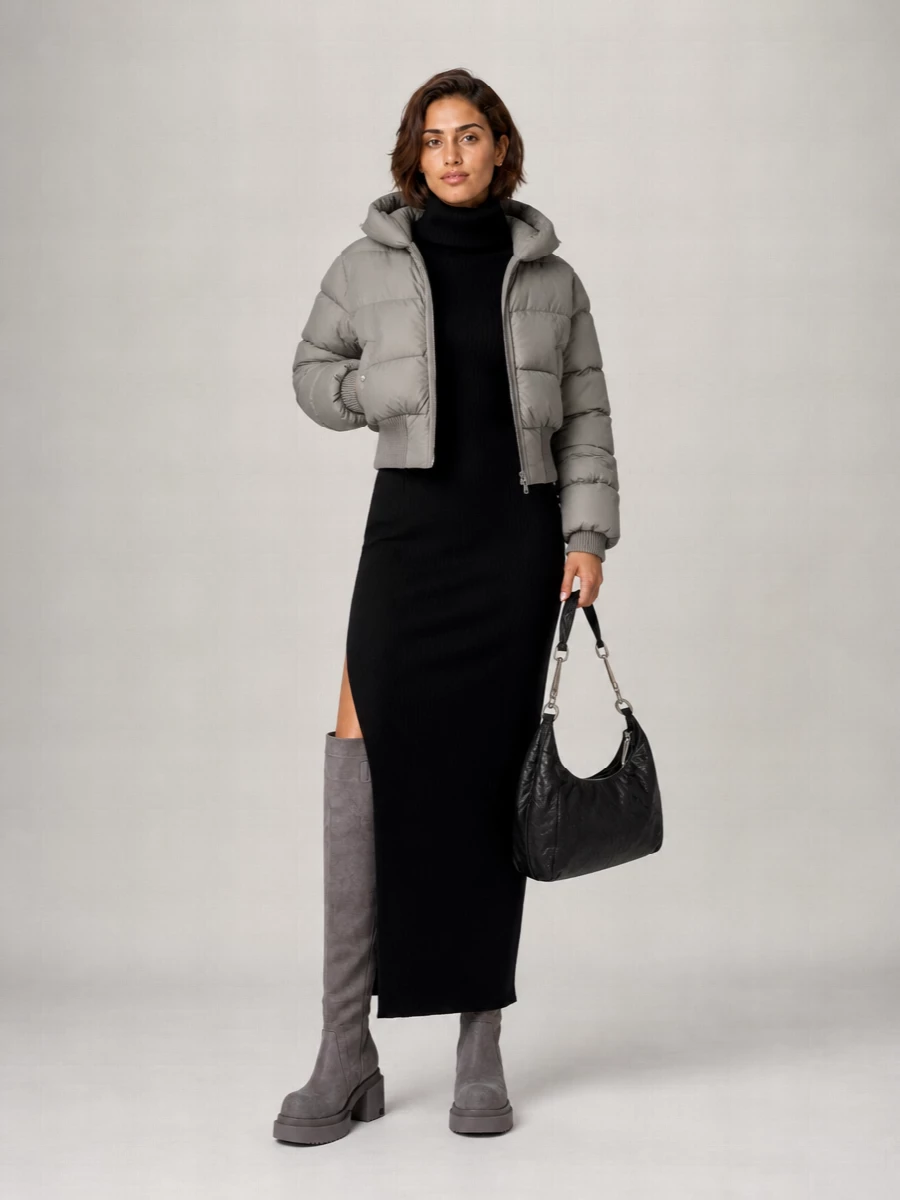 Rick Owens Nylon Coat