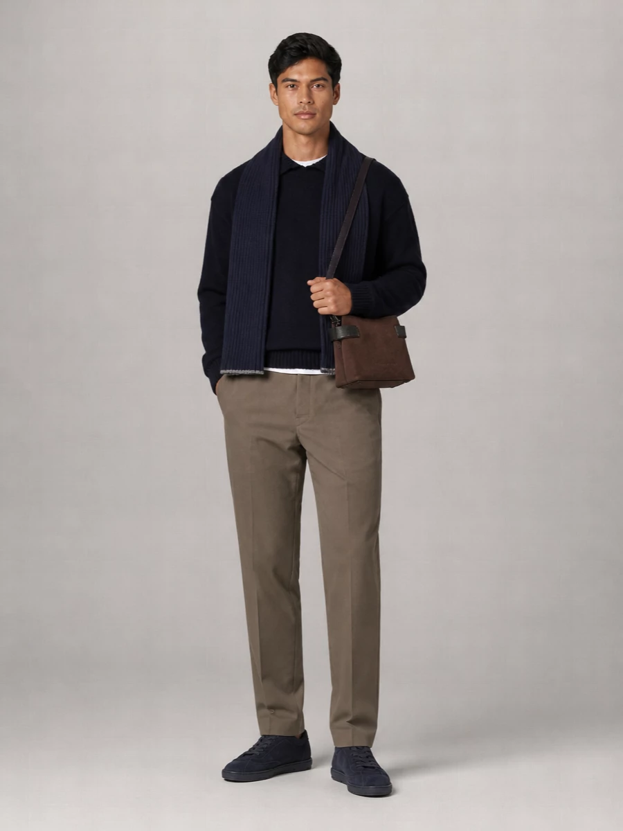 Brunello Cucinelli Ribbed Cashmere Scarf