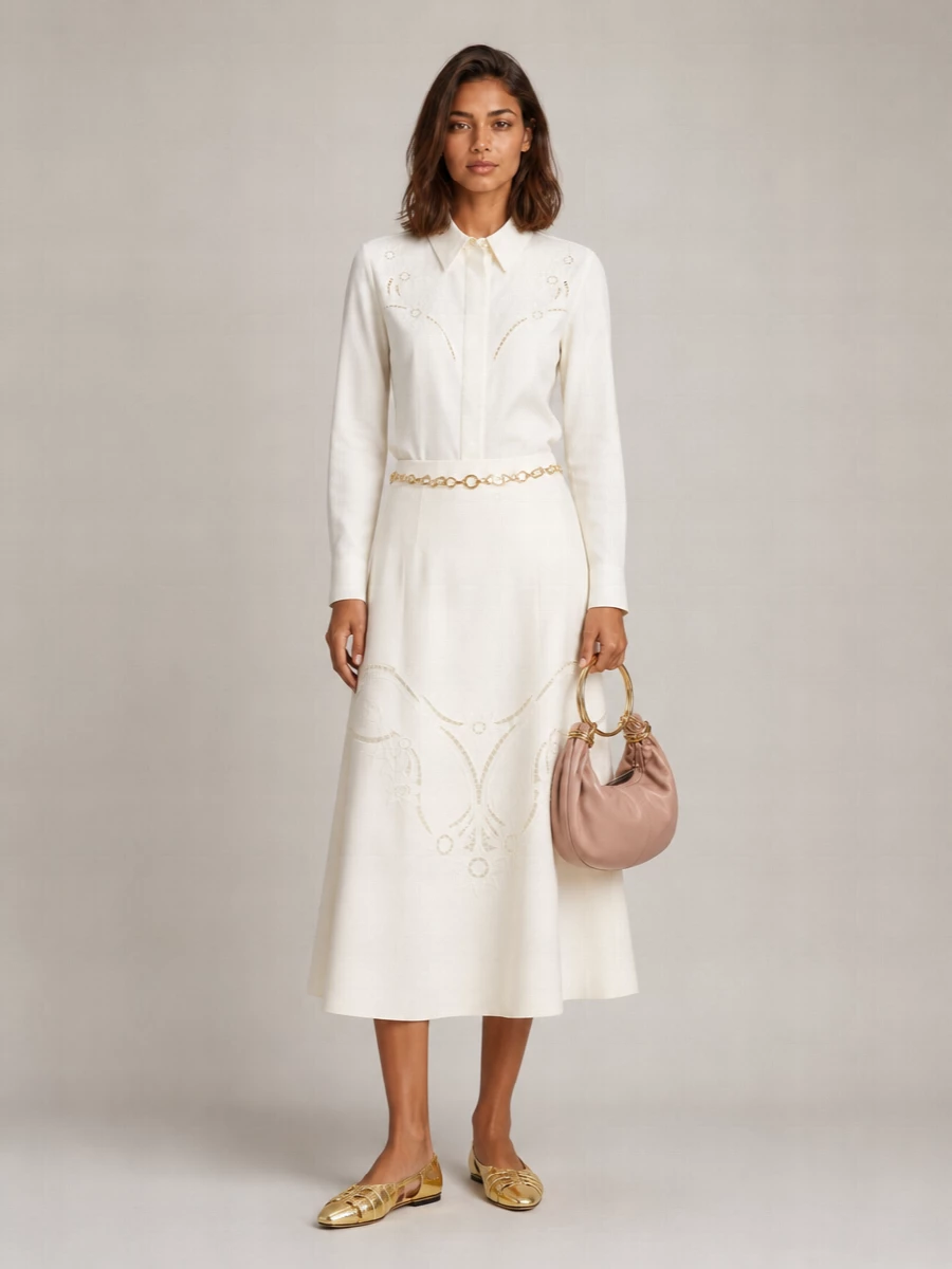 Chloé Midi Skirt