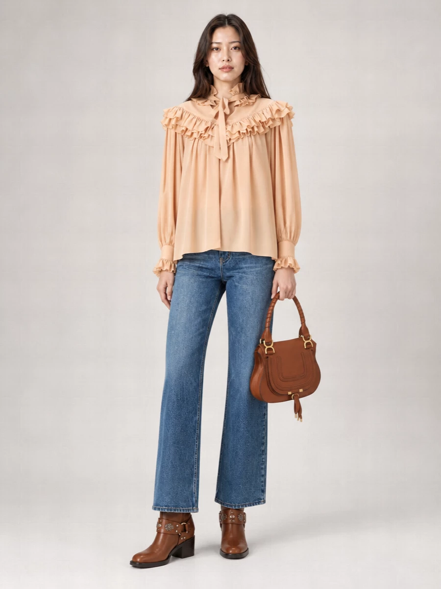 Chloé Leather Dakota Boots