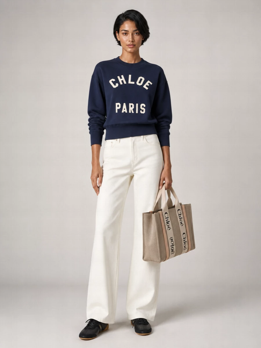 Chloé Leather Low-Top Sneakers