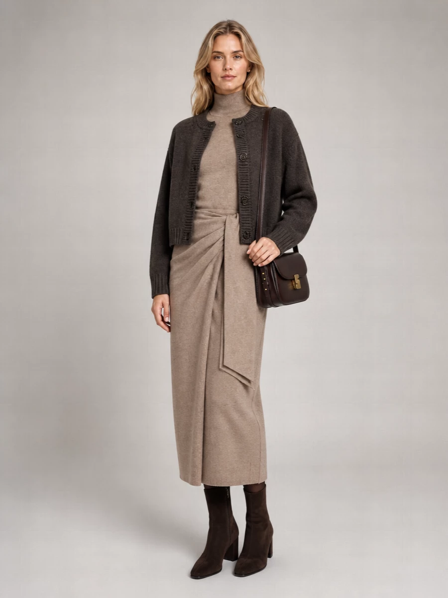 Soeur wool cardigan