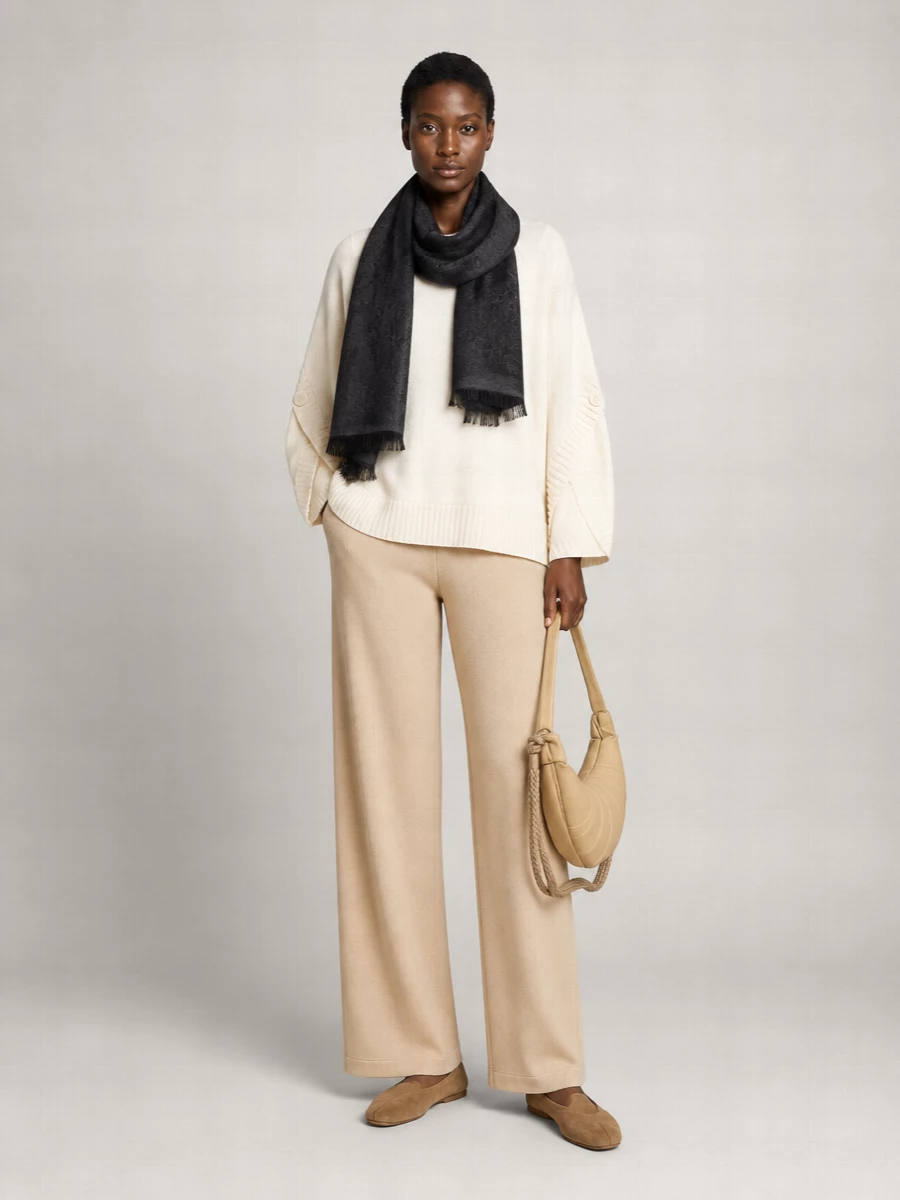 Max Mara Wool Cashmere Oversized Jumper