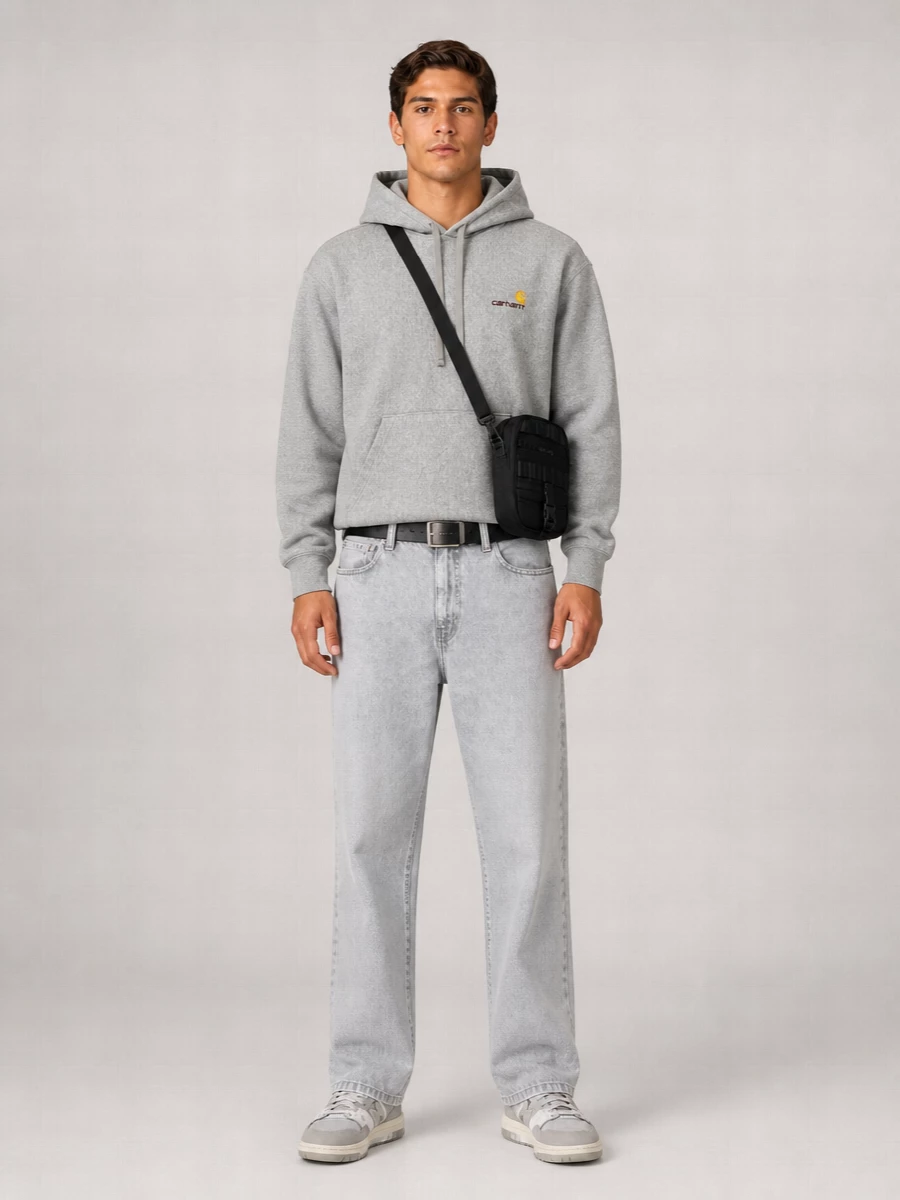 Carhartt Wip Logo Cotton Blend Hoodie