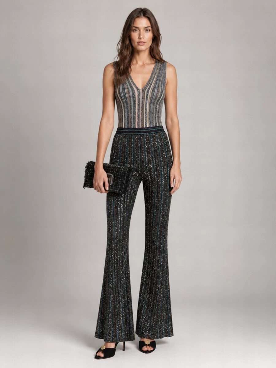 Missoni striped trousers