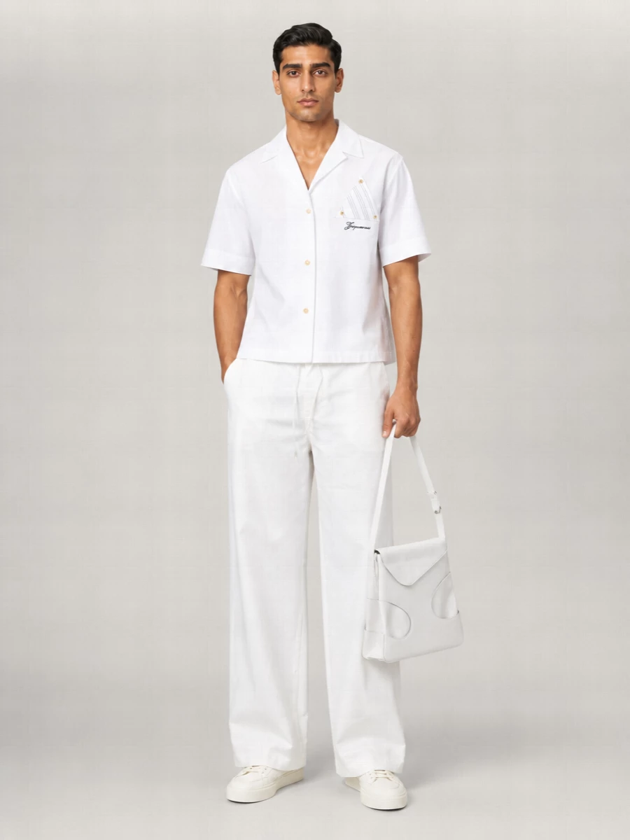 Jacquemus Cotton Short Sleeve Shirt