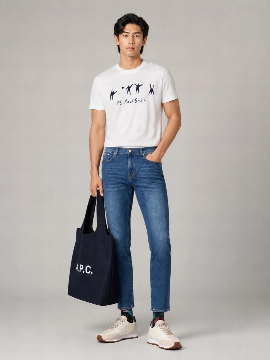 Paul Smith Organic Cotton Regular-Fit T-Shirt
