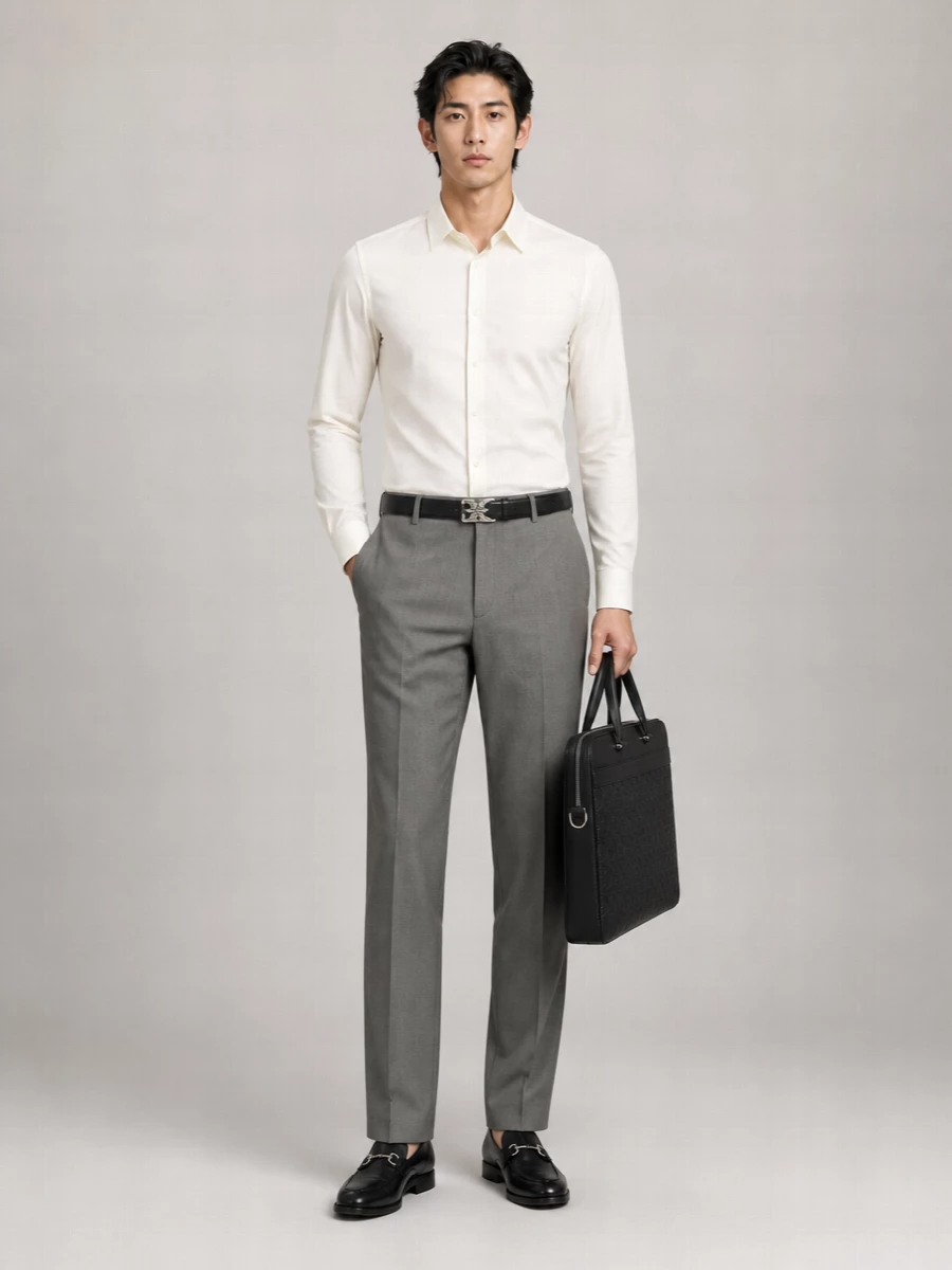 Ferragamo Leather Loafers