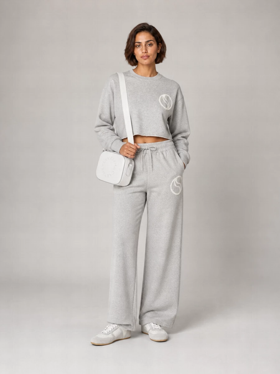Stella Mccartney Cropped Logo Sweatshirt