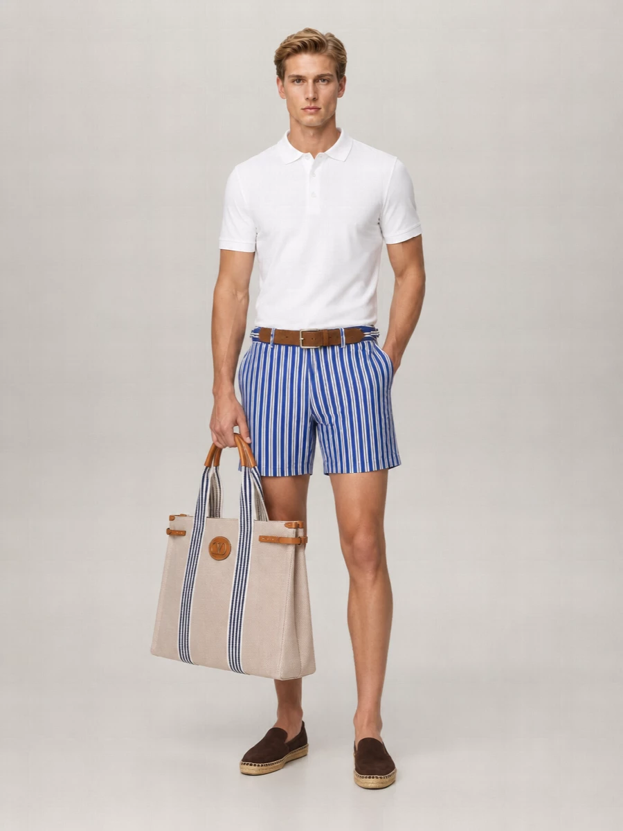 Tom Ford Striped Swim Shorts