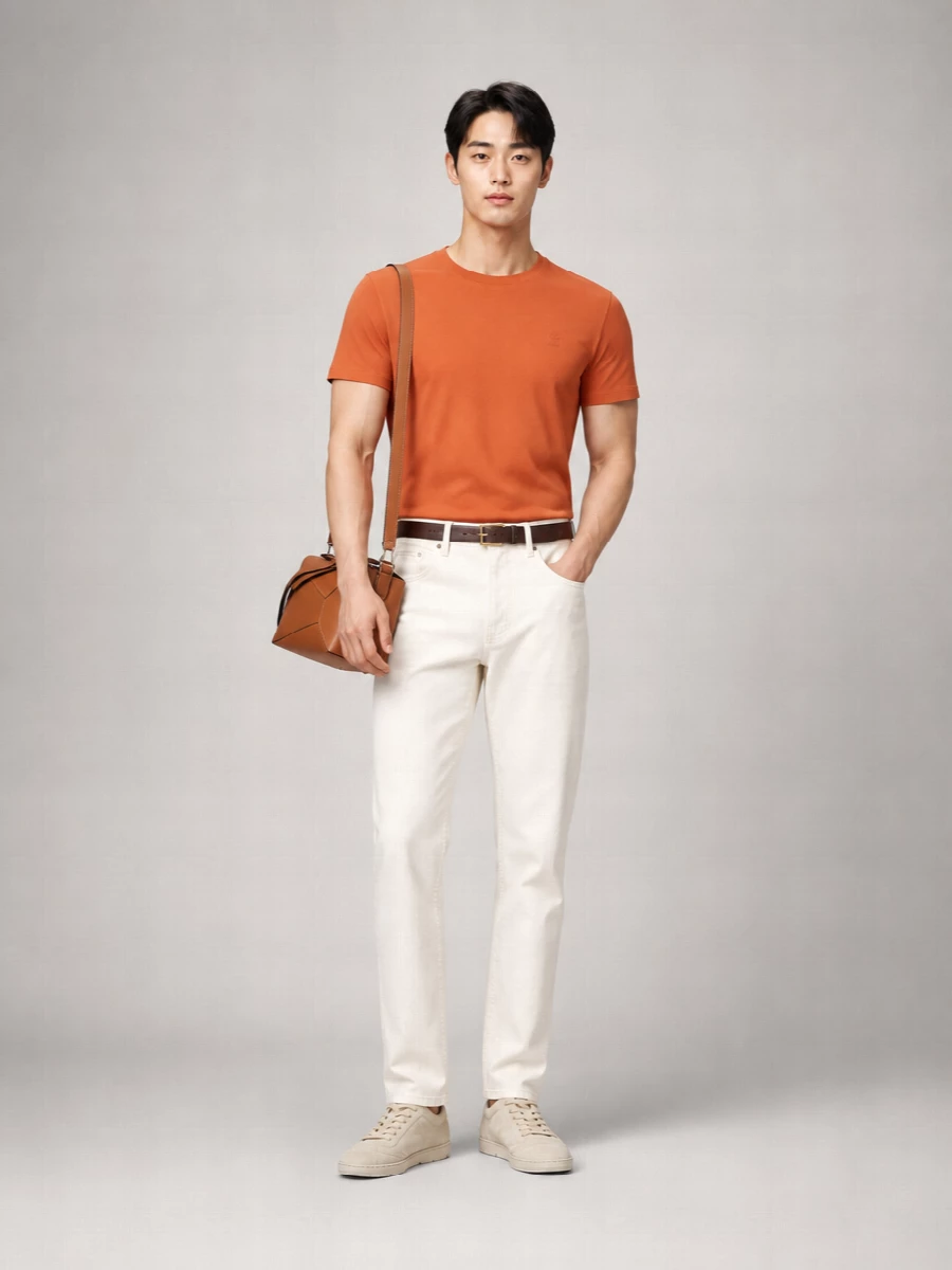 Brunello Cucinelli Logo Print T-Shirt