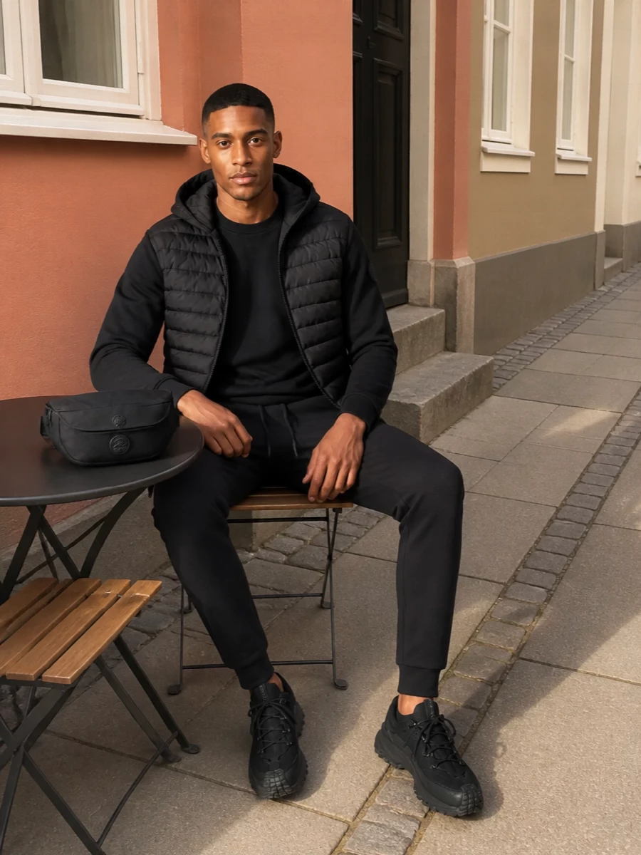 Canada goose jacket moncler joggers sneakers