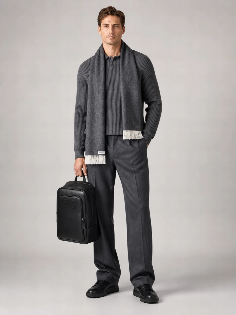 Emporio Armani Wool Fine-Knit Jumper