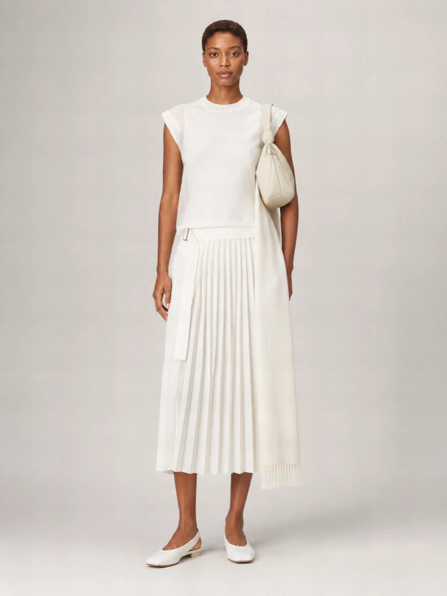 Sacai Cotton Knit Pullover