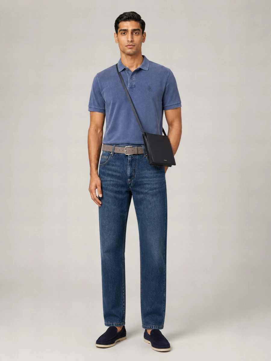 Isabel Marant Cotton Piqué Short-Sleeve Polo Shirt