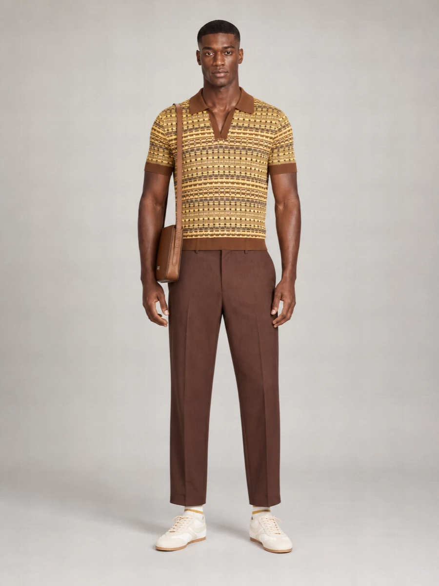 Drôle De Monsieur Cotton Relaxed-Fit Polo Jumper