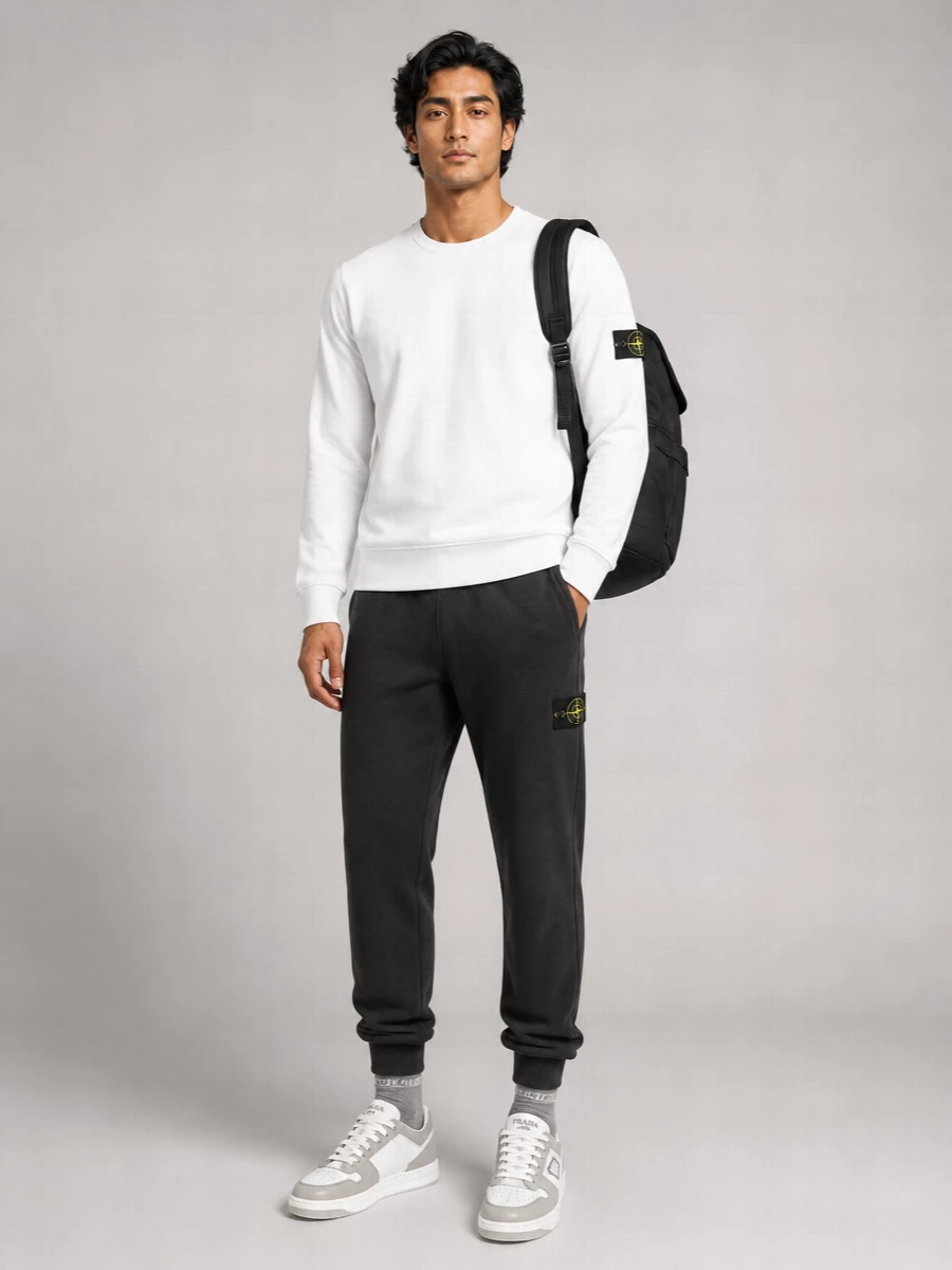 Stone Island Cotton Crewneck Sweatshirt