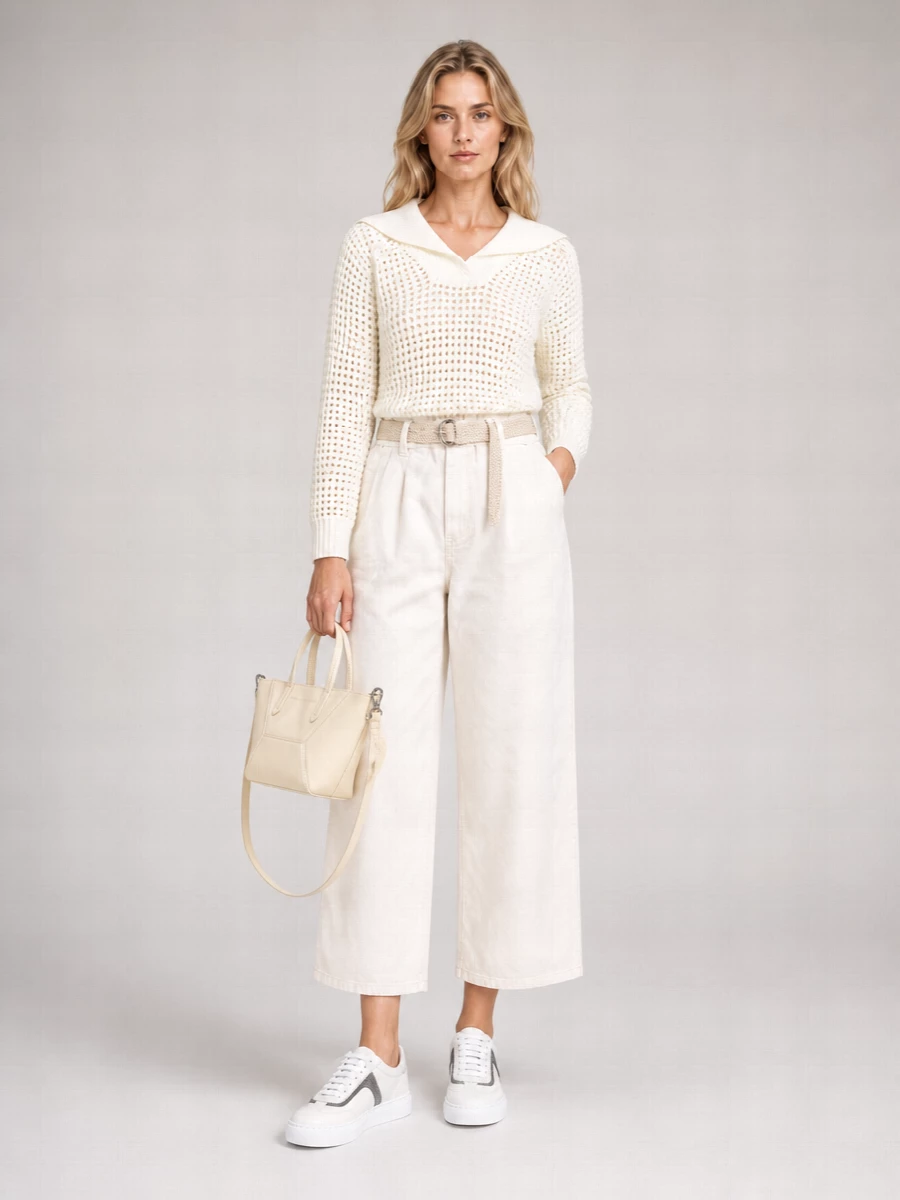Brunello Cucinelli Cotton V-Neck Sweatshirt