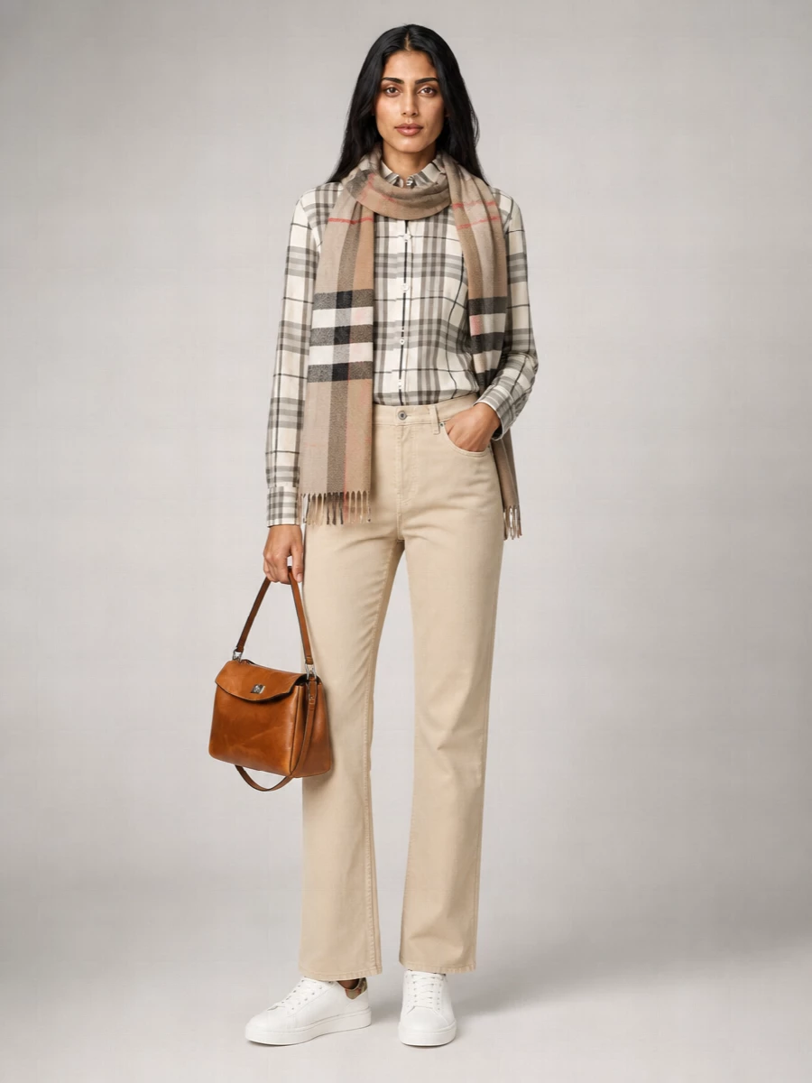 Burberry Cotton Embroidered Shirt