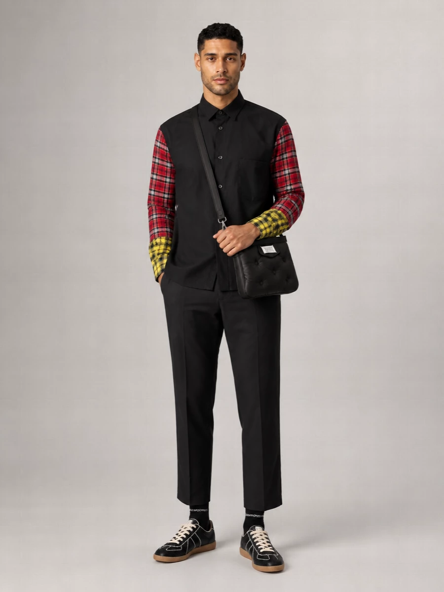Comme Des Garçons Cotton Pattern Shirt