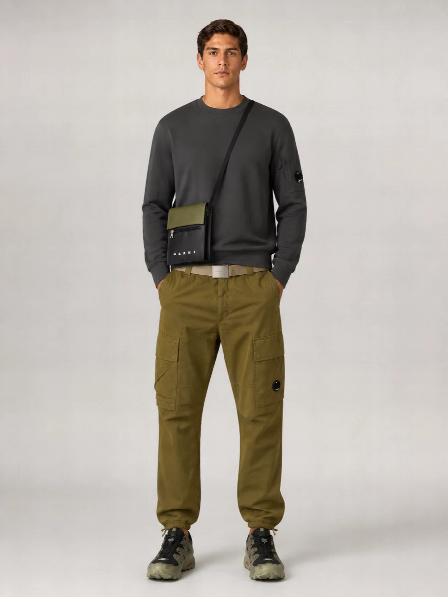 C.p. Company Cotton Trousers