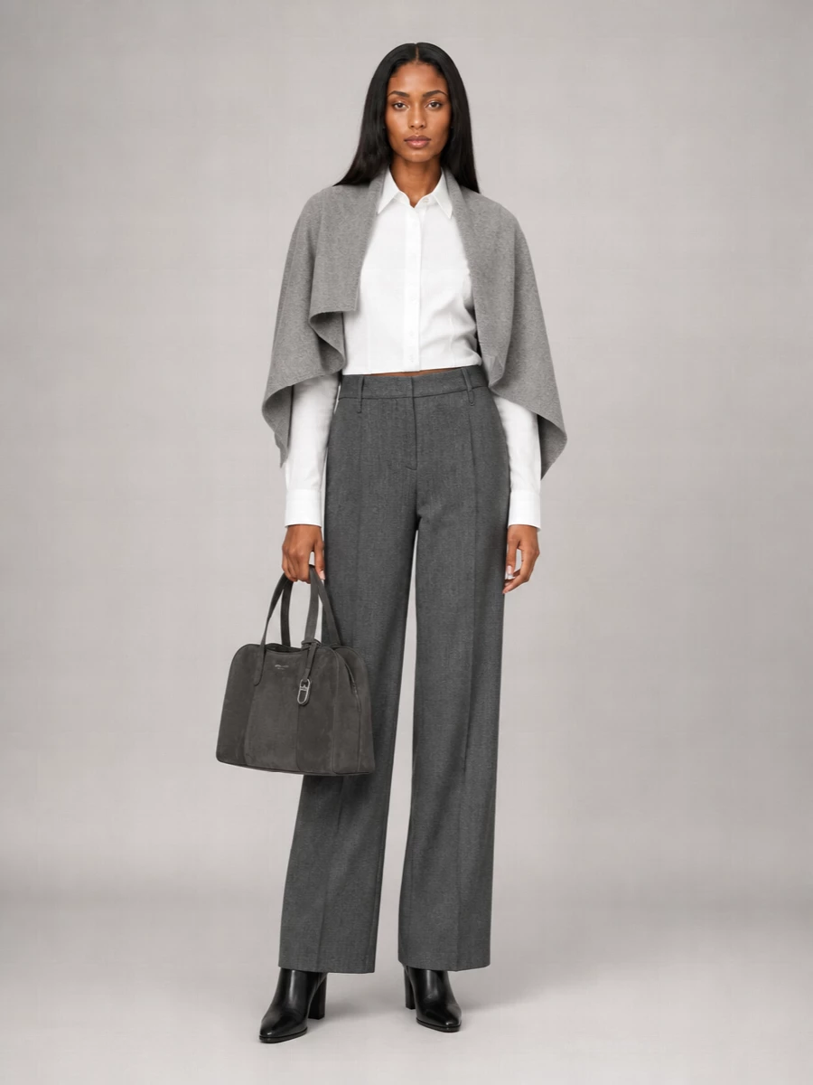 Ermanno Scervino Wide-Leg Suit Trousers