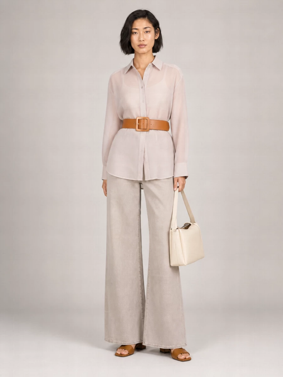 Mother Denim High-Rise Wide-Leg Jeans