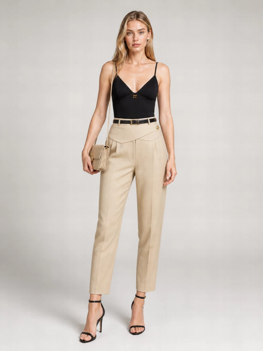 Tom Ford Leather Pointed-Heel Sandals