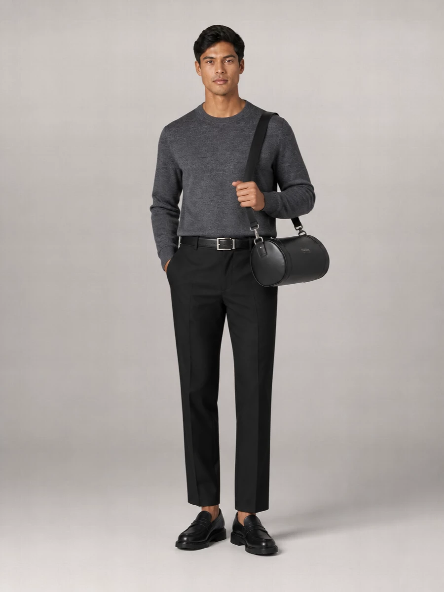 Burberry Printed Canvas Belt