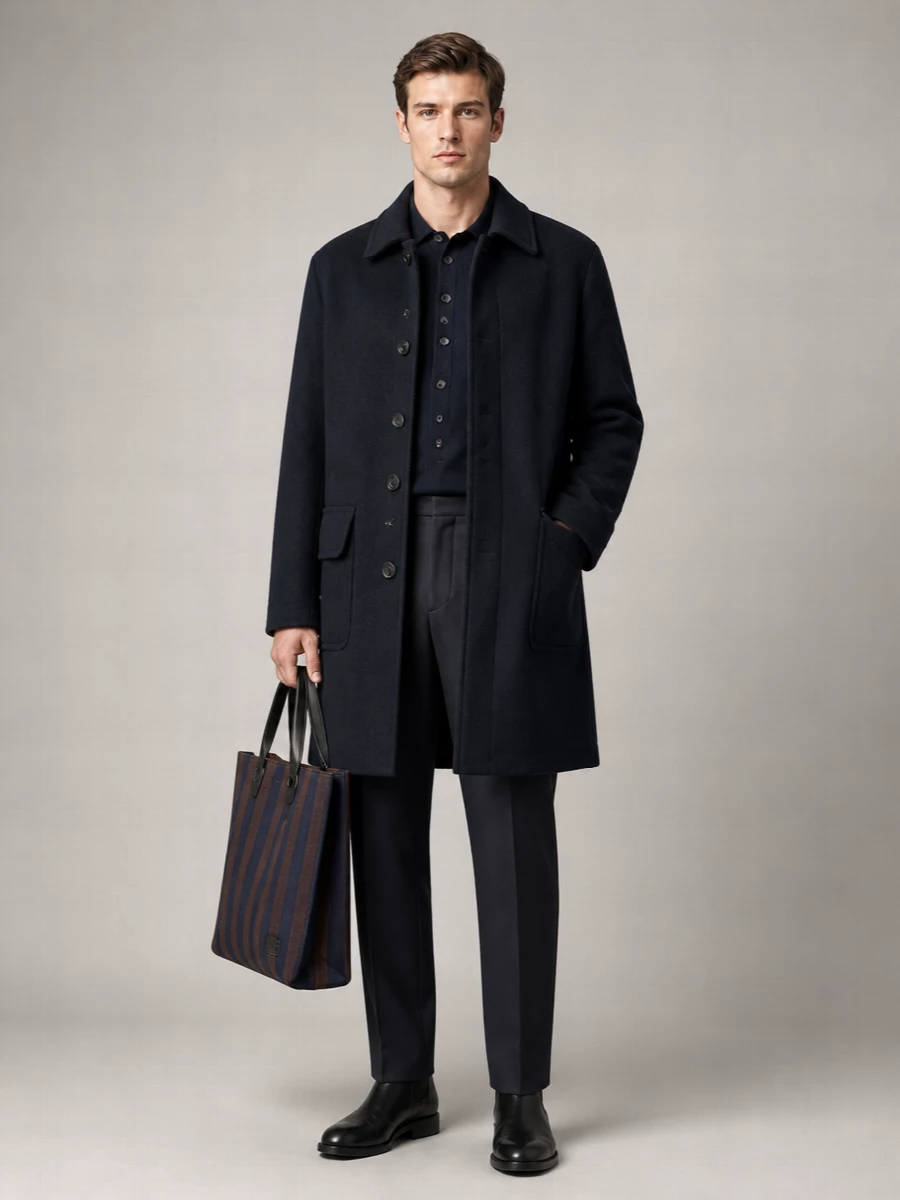 Dries Van Noten Wool Coat