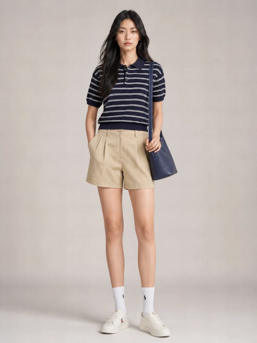 Tommy Hilfiger Leather Lace-Up Sneakers