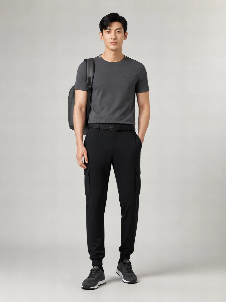 Boss Cotton Short-Sleeve T-Shirt