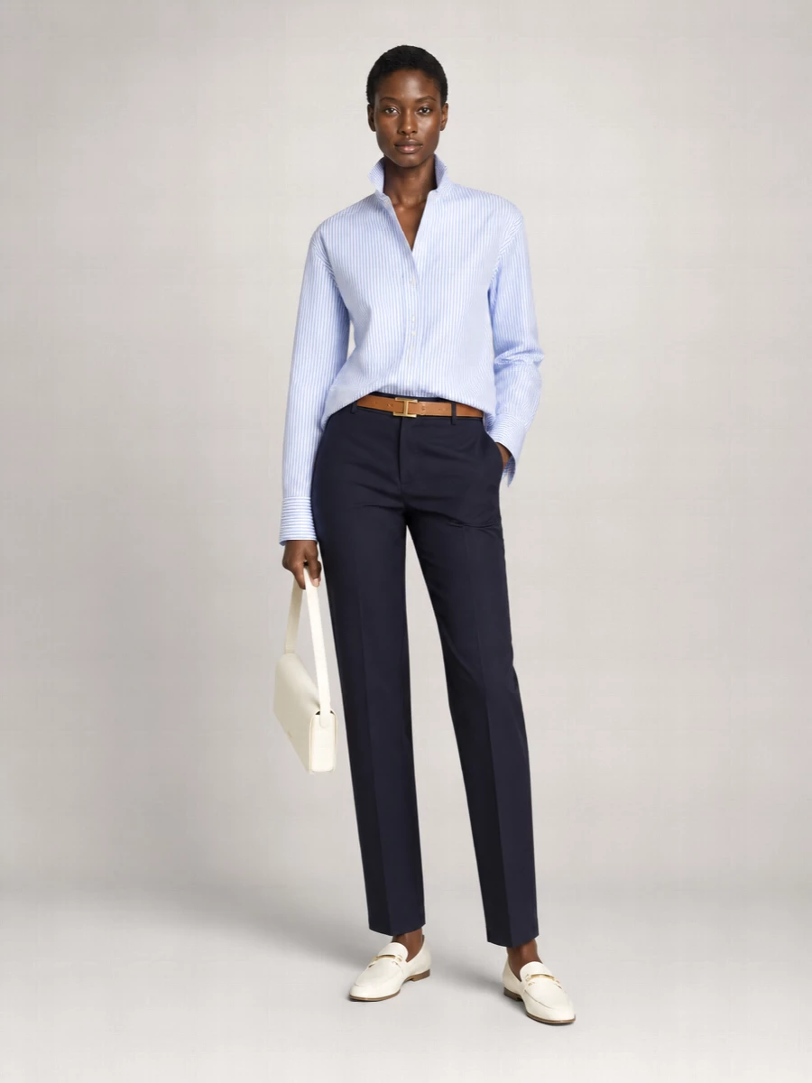 Le Sully Studio Embroidered Poplin Shirt