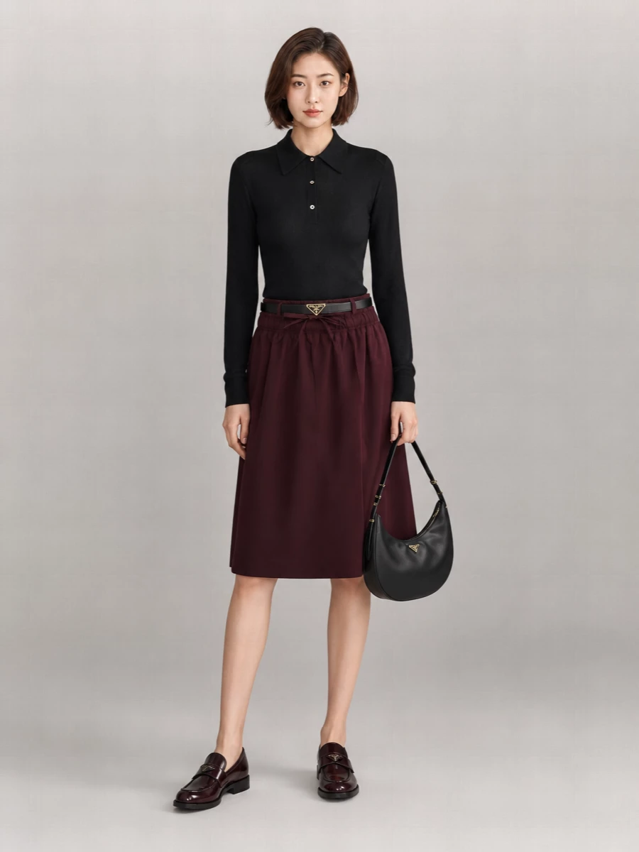 Prada A-Line Skirt