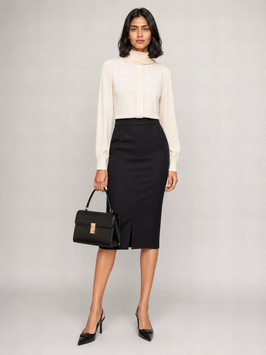 Prada Na Calf Leather Shoulder Bag