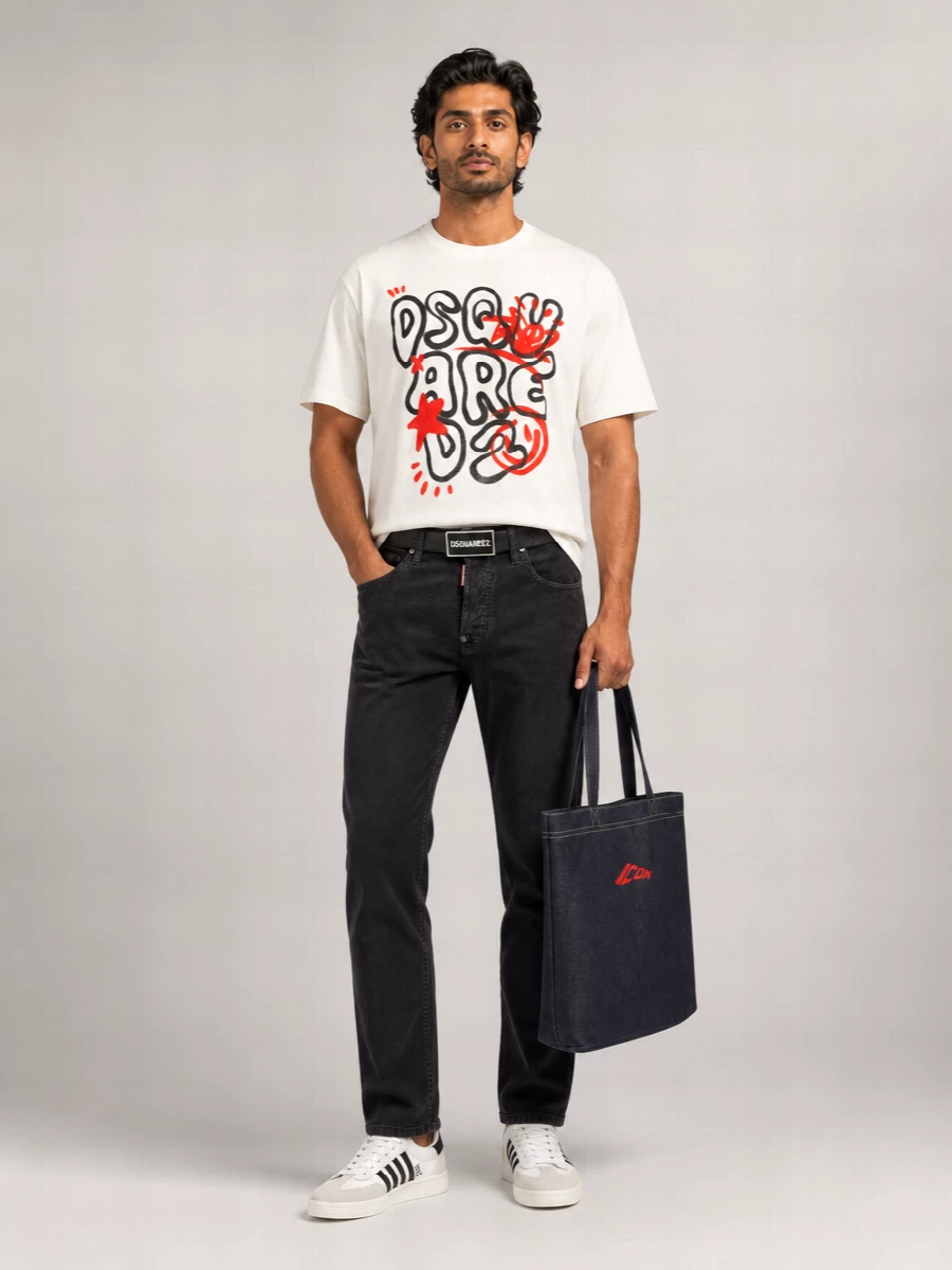 Dsquared2 Cotton Oversized T-Shirt