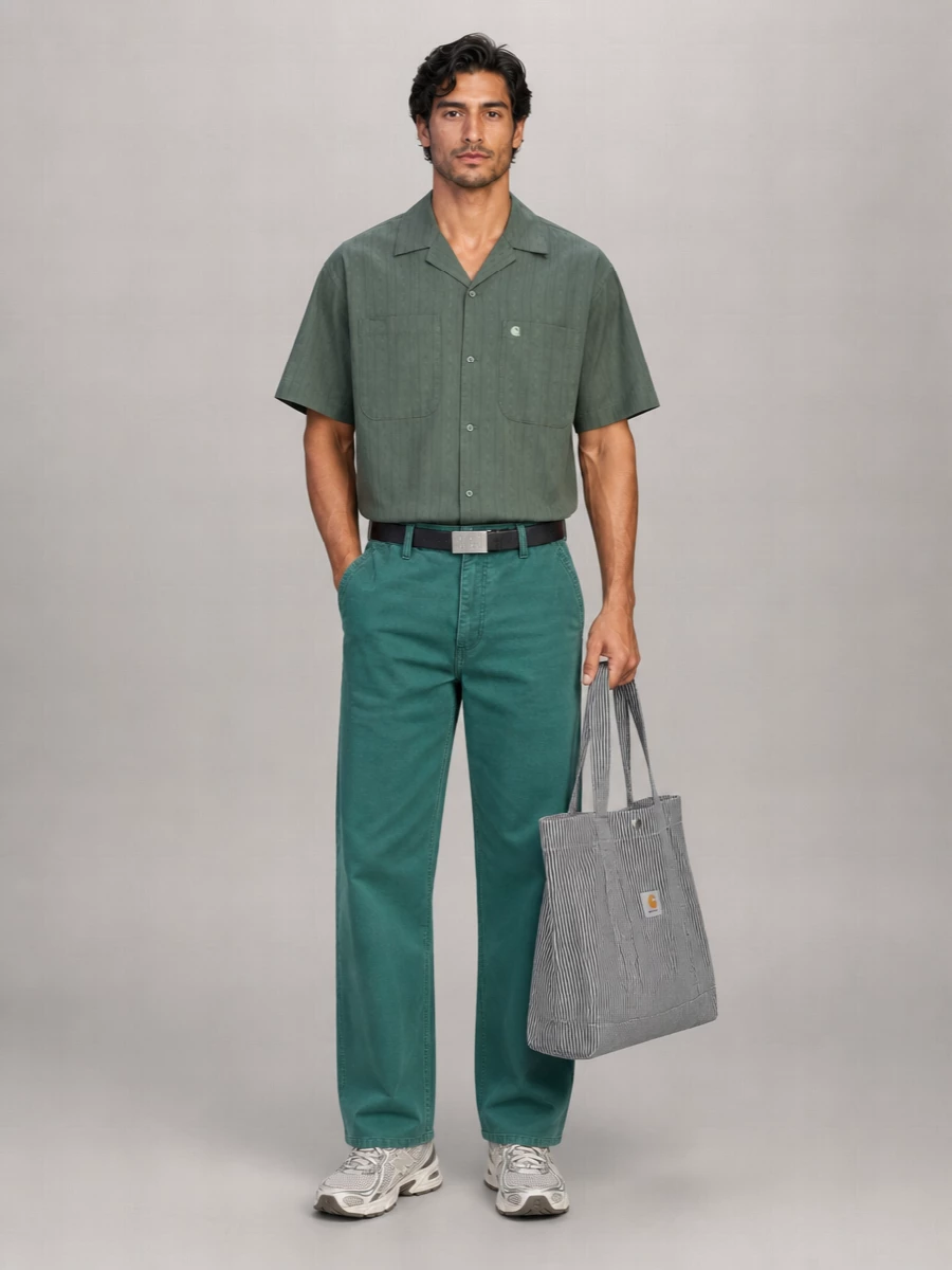 Carhartt Wip Belt Loop Trousers With Pockets