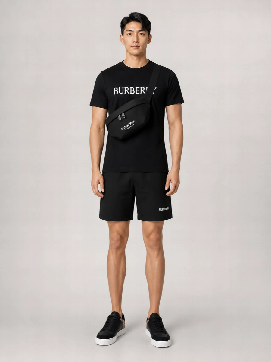 Burberry Logo Chino Shorts