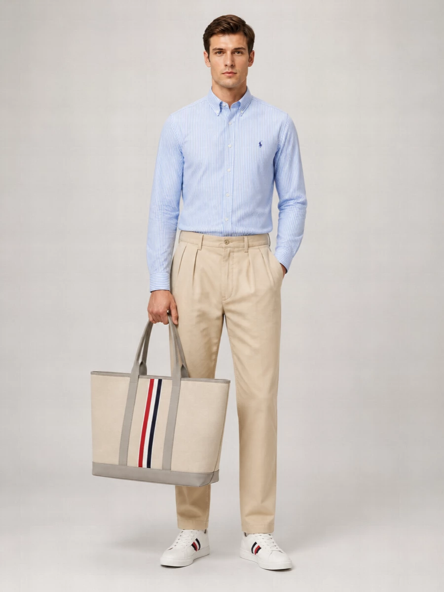 Ferragamo Silk Pocket Square