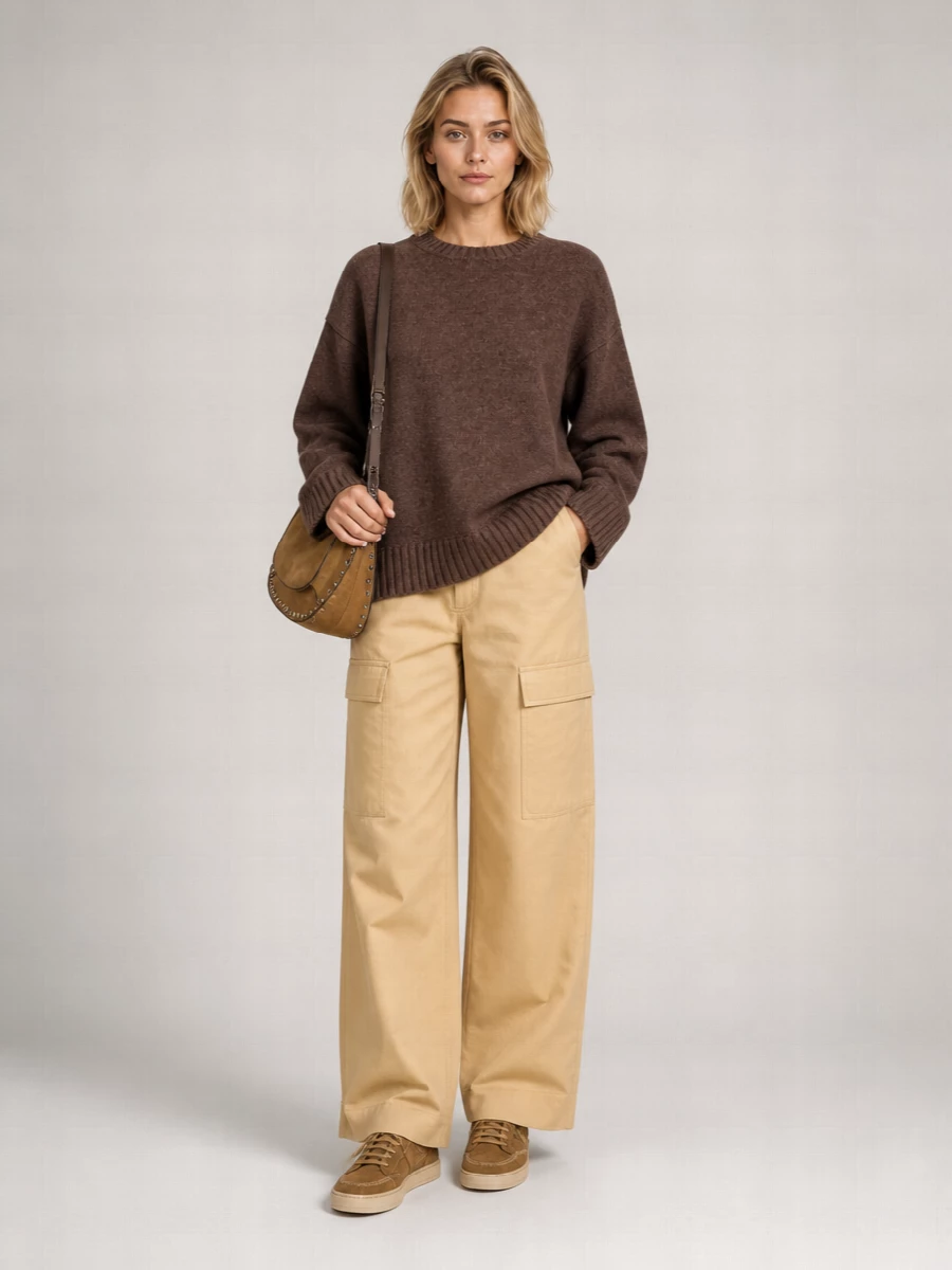 Isabel Marant Oskan Moon Small Suede Shoulder Bag