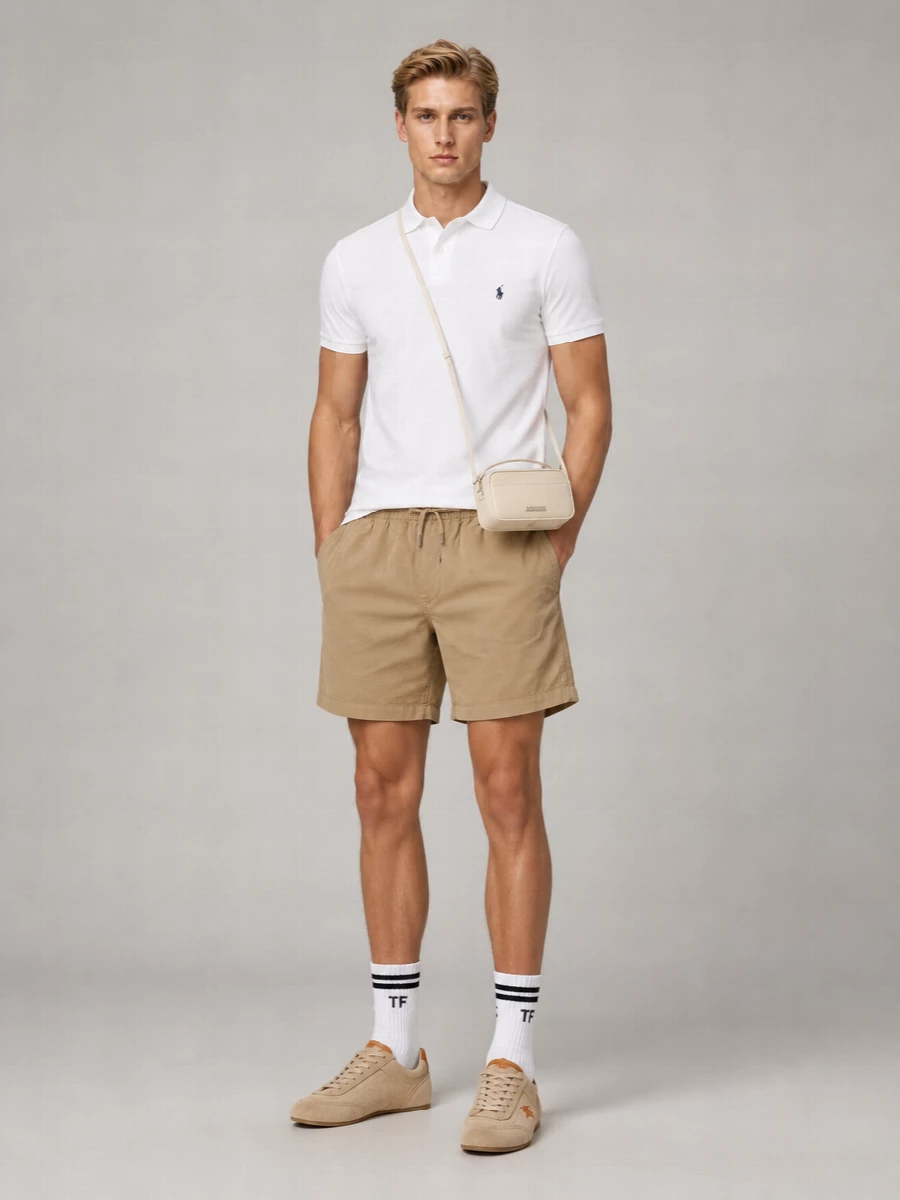 Polo Ralph Lauren Linen Bermuda Shorts