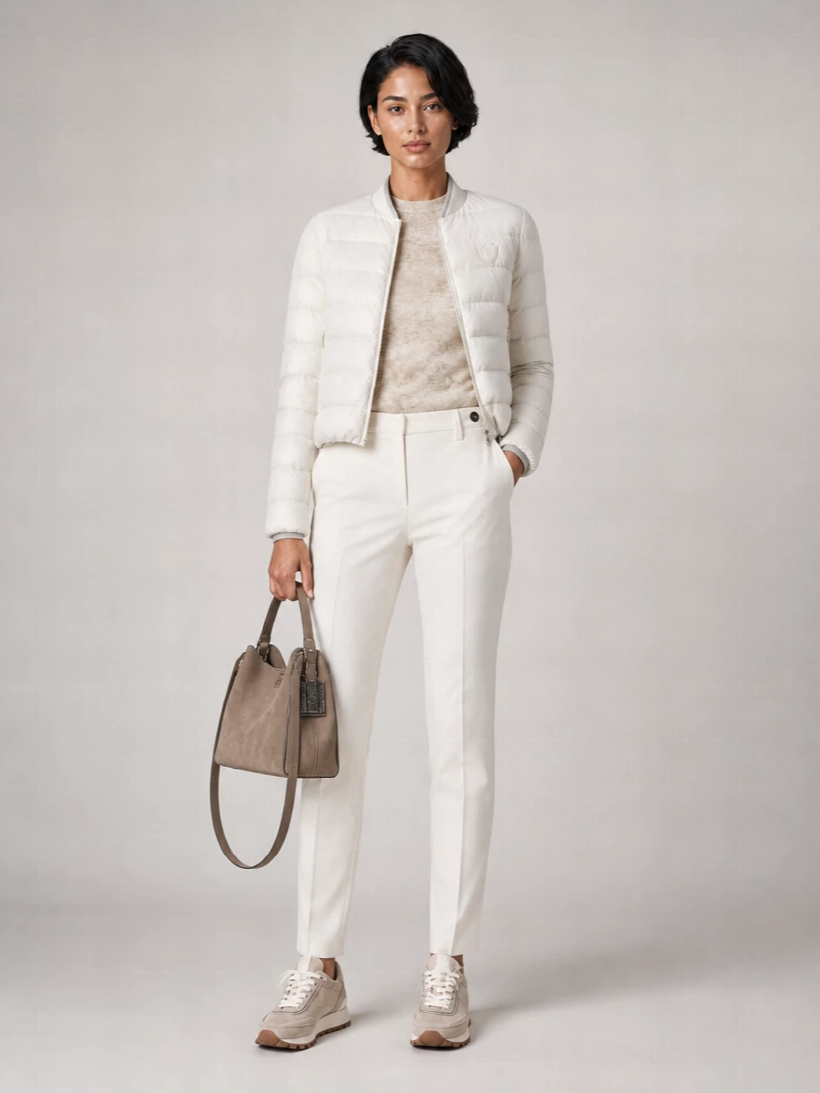 Brunello Cucinelli Down Quilted Parka Coat
